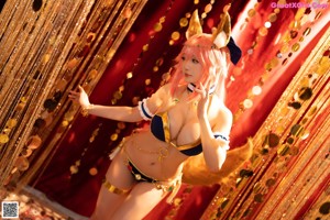 星之迟迟 Cosplay 玉藻前舞娘