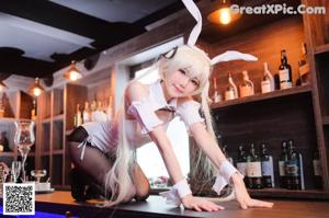 Coser@Sally多啦雪 (Sally Dorasnow): Sora Kasugano Bunny Suit (22 photos)